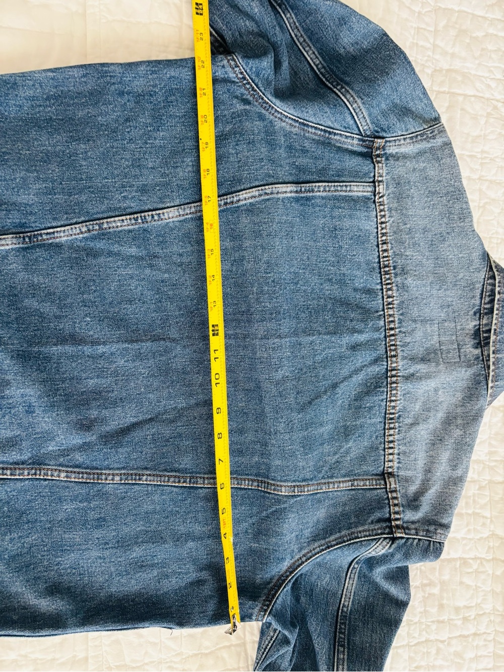 J. Crew Vintage Wash Denim Jacket - Medium Blue - Picture 8 of 8